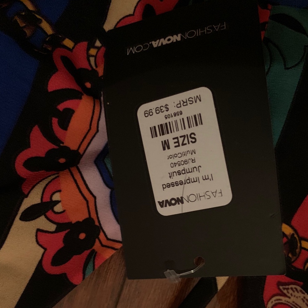 Fashion nova I’m impressed jumpsuit